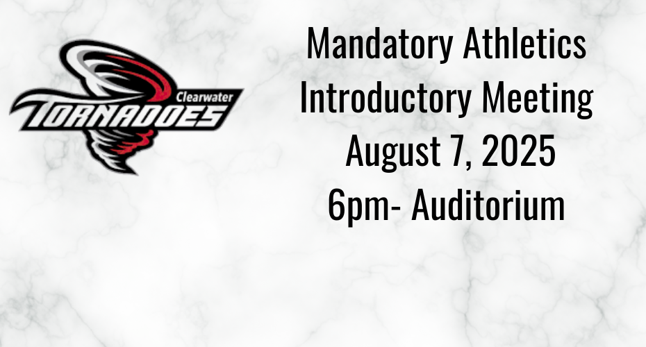  Mandatory Athletics Introductory Meeting
